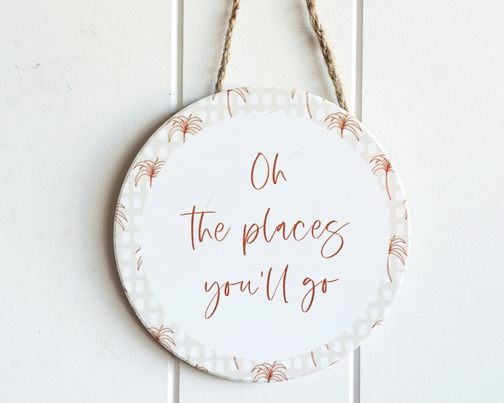 The Places You'll Go Plaque Rayell 