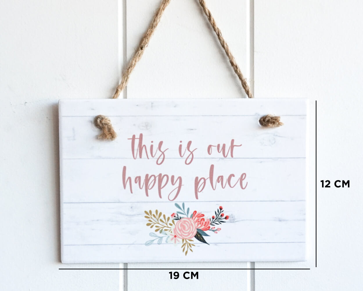 This Is Our Happy Place Plaque Rayell 