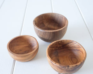 Timber Stacking Bowls - Set of 3 Rayell 