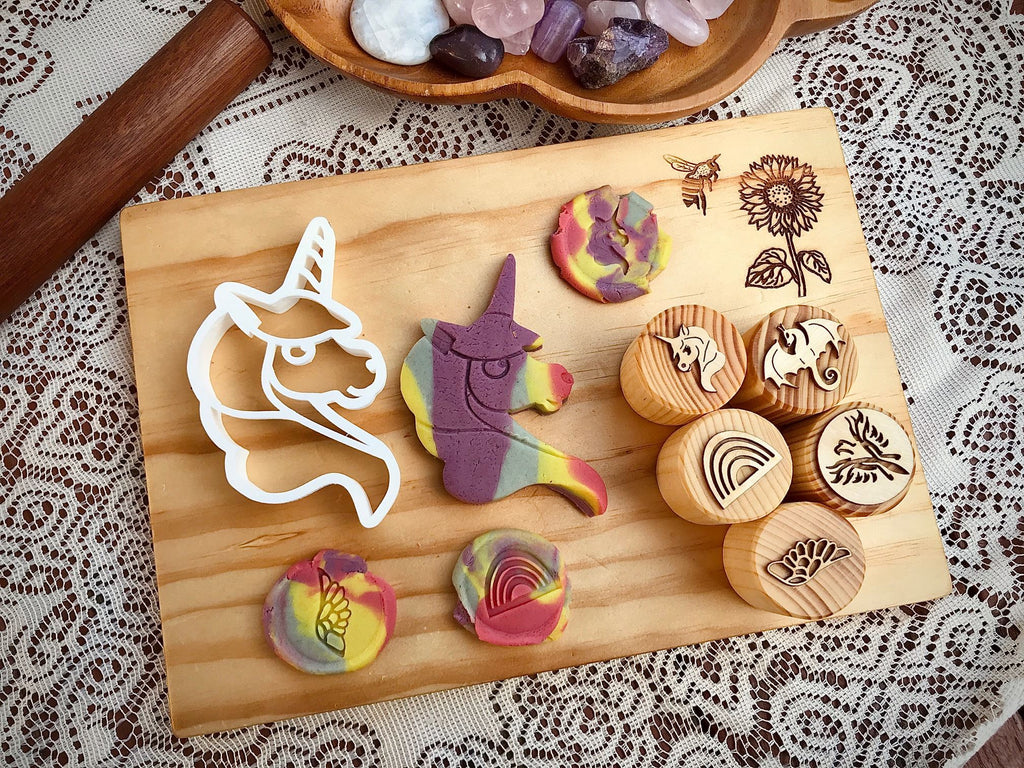 Unicorn Play Dough Cutter Beadie Bugs 