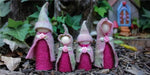 Load image into Gallery viewer, Waldorf Inspired Peg Doll Family Nurture Play Pink 
