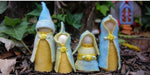 Load image into Gallery viewer, Waldorf Inspired Peg Doll Family Nurture Play Yellow 
